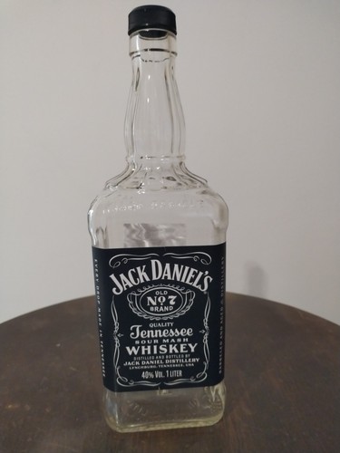 Bottiglia vuota whisky jack - vuota,