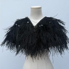 Bebe Vintage Y2K Capelet Piuma