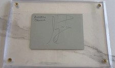 Pagina album autografo