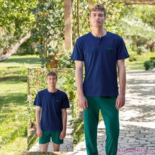 Pigiama uomo tris cotone