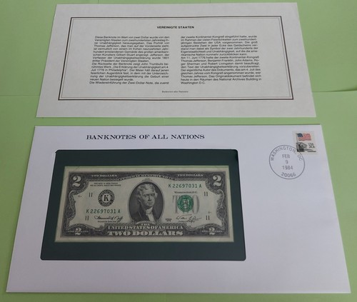 Banconote lettera usa - lettera,