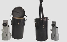 Lotto di 2 accessori rari micrometri alta precisione Zeiss Ni 2 livello, c.1980