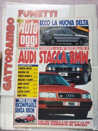Auto oggi 290 audi stacca - auto,