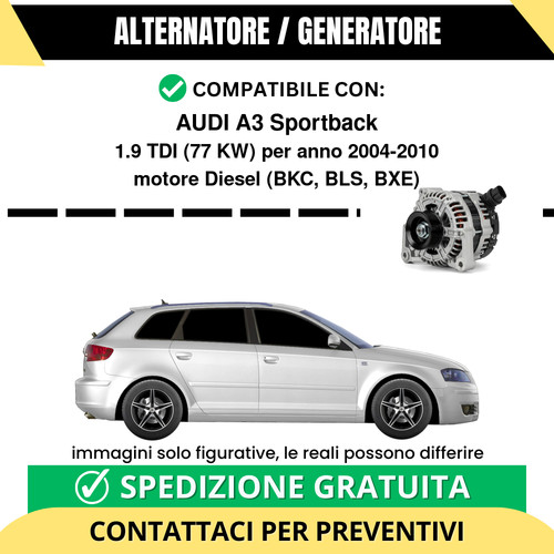 Alternatore audi sportback - alternatore,