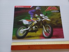 Honda XR 250 R 1997 depliant inglese originale