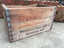 Cassa di legno vintage per