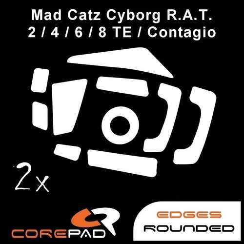 Corepad skatez mad catz cyborg - corepad,