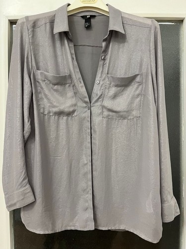 Camicia colore grigio - h&m,