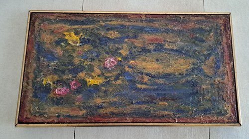 Quadro astratto con cornice - astratto,