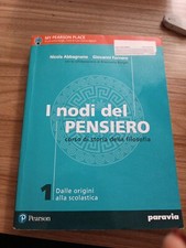 Libri Usati Filosofia I Nodi Del Pensiero 1 - Abbagnano EFornero 