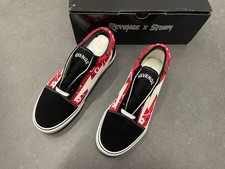 Furgoni Revenge x Storm 100% Autentici Originali Classici Rag Rosso Più Taglie