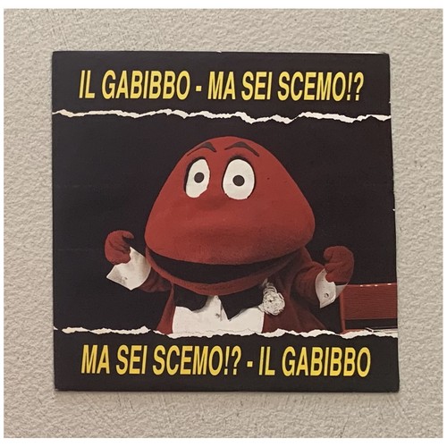 Gabibbo vinile 45 giri - il, 7"