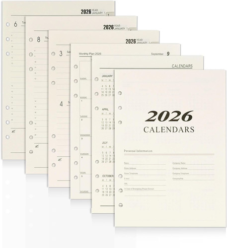 Agenda settimanale 2026 - settimanale,