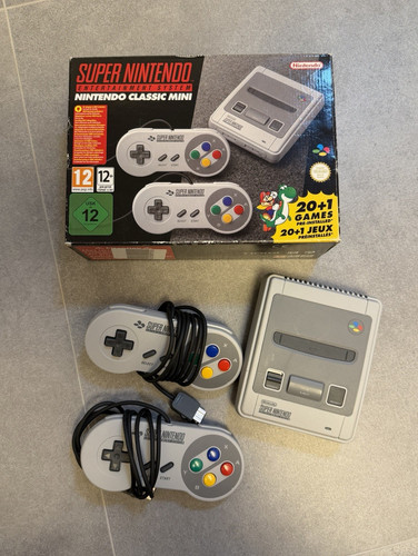 Nintendo classic mini snes - nintendo,