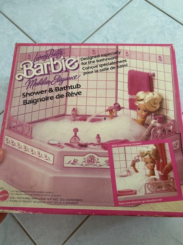 Bagno doccia barbie - barbie, vintage