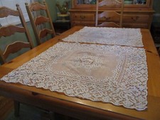 Due tovaglie antiche vintage - 2,