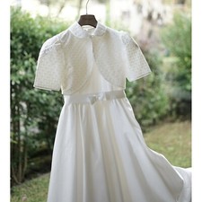 ABITO DA CERIMONIA CON SOPRABITO BAMBINA  COMUNIONE