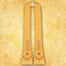 Stola ricamata "Vaticano"