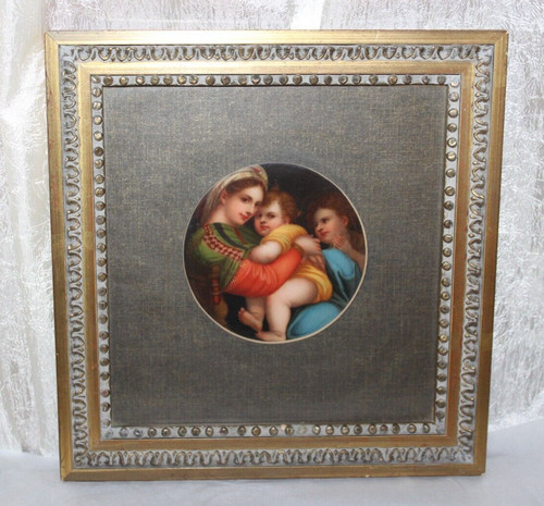 Antico vintage quadro - antico, madonna