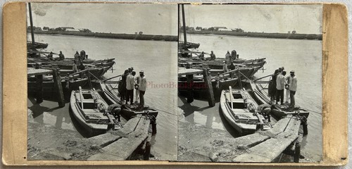 Vintage silver stereo photo - silver,