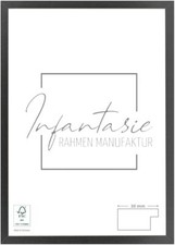 Cornice portafoto nera opaca