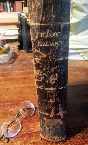 Foro italiano 1913 - foro,