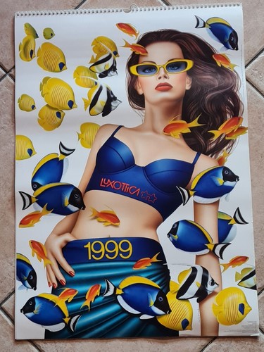 Calendario luxottica 1999 art - calendario,
