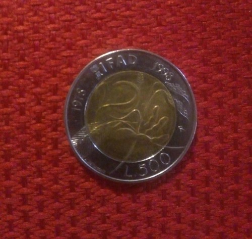 Moneta 500 lire - 500,