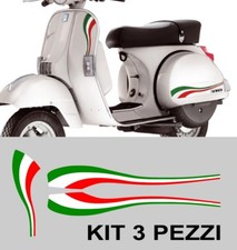 Kit Adesivi Fregi Vespa PX anniversario tricolore italia 70 LML STAR T5 stickers