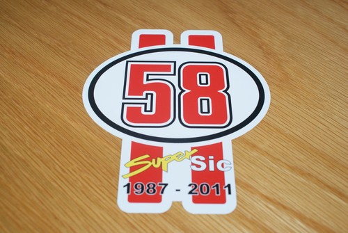 Adesivo marco simoncelli - adesivo,