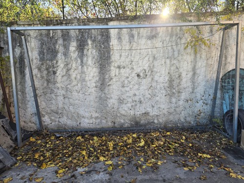 Porta calcio ferro zincato - porta, da