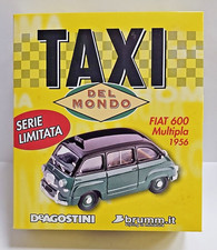Taxi del Mondo Fiat 600 Multipla 1956 De Agostini scala 1:43 limited (VG26)