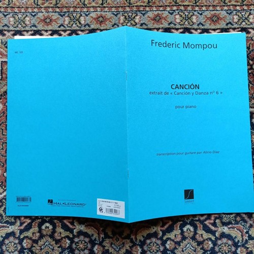 Federic mompou canción - federic,