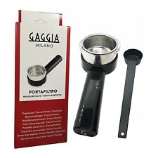 Braccetto Portafiltro Pressurizzato Nero + Misurino Macchina Caffè Gaggia Saeco