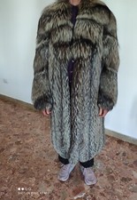 cappotto di volpe argentata