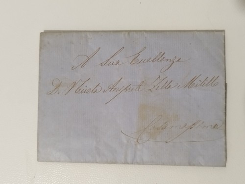 Antica lettera del 1861 - antica,