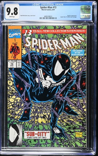 Spider man cgc 8 - spider-man, bianco
