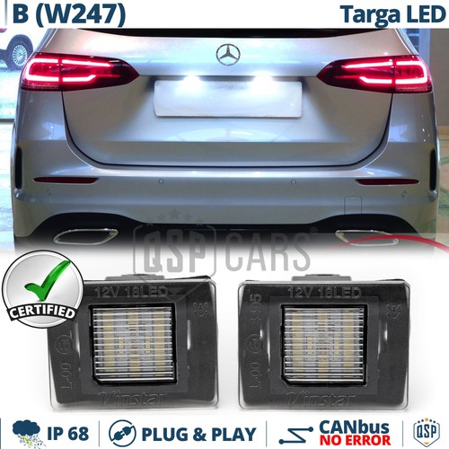 Luci targa led per mercedes - targa,