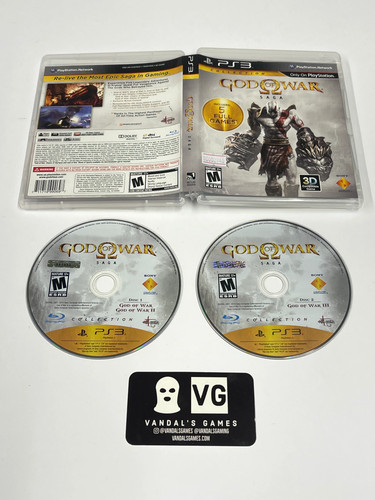 Ps3 god war saga - ps3,
