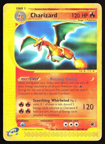 Pokemon charizard 040 - (40), 040/165