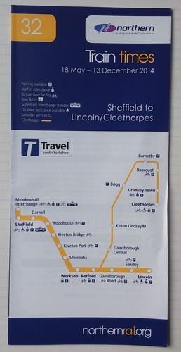 Northern rail timetable - northern, 32