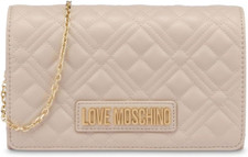 Borsa Donna Love Spalla/Tracolla Ecopelle Trapuntata Avorio BS25MO02 JC4079