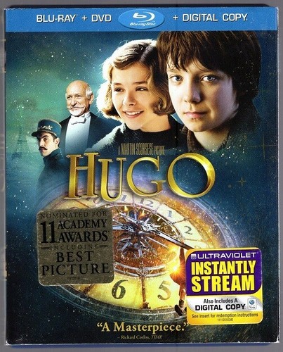Hugo blu ray dvd - hugo, 2011