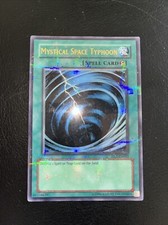 YU GI OH CARTA TIFONE SPAZIALE MISTICO RARA PARALLELA HOBBY LEAGUE HL2-EN002 OLD