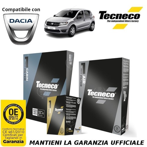 Tagliando filtri per dacia - filtri,