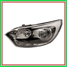 Proiettore Sinistro H1-H7 Elettrico Con Motore-Nero-7 Pin Kia Rio-(Anno 2014-201