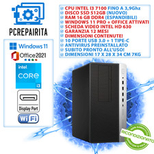 HP PC COMPUTER DESKTOP FISSO