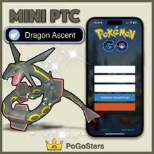 Pokémon PTC GO - Shiny Rayquaza - Dragon Ascent - 80K Stardust✨Leggi Descrizione✨