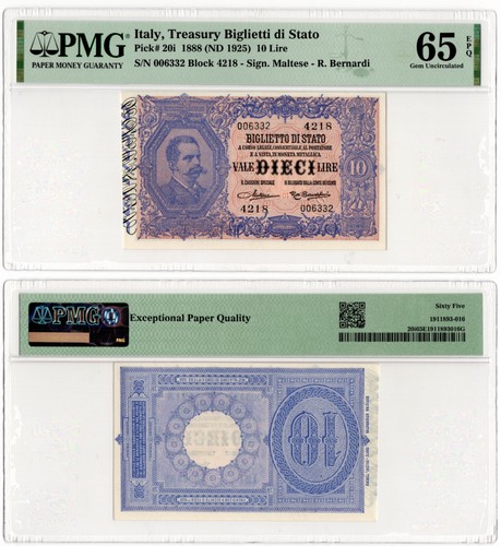Regno italia 10 lire - regno,
