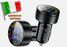 caricabatteria auto usb